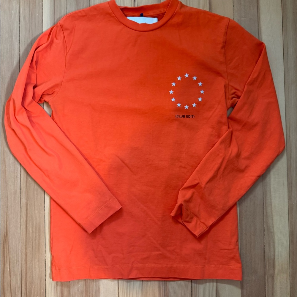 Etudes Orange Long Sleeve Men's Shirt